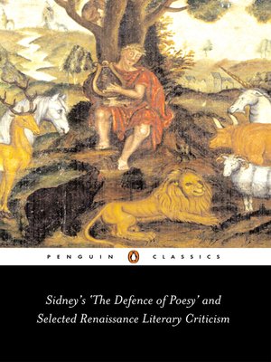 cover image of Sidney's The Defence of Poesy' and Selected Renaissance Literary Criticism